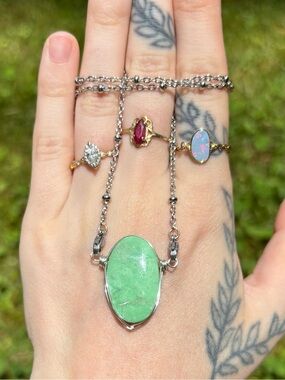 Variscite interchangeable necklace